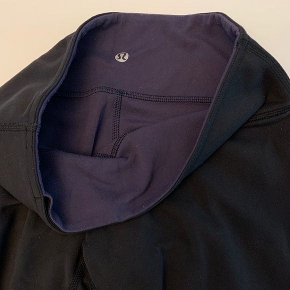 Lululemon Capri leggings reversible